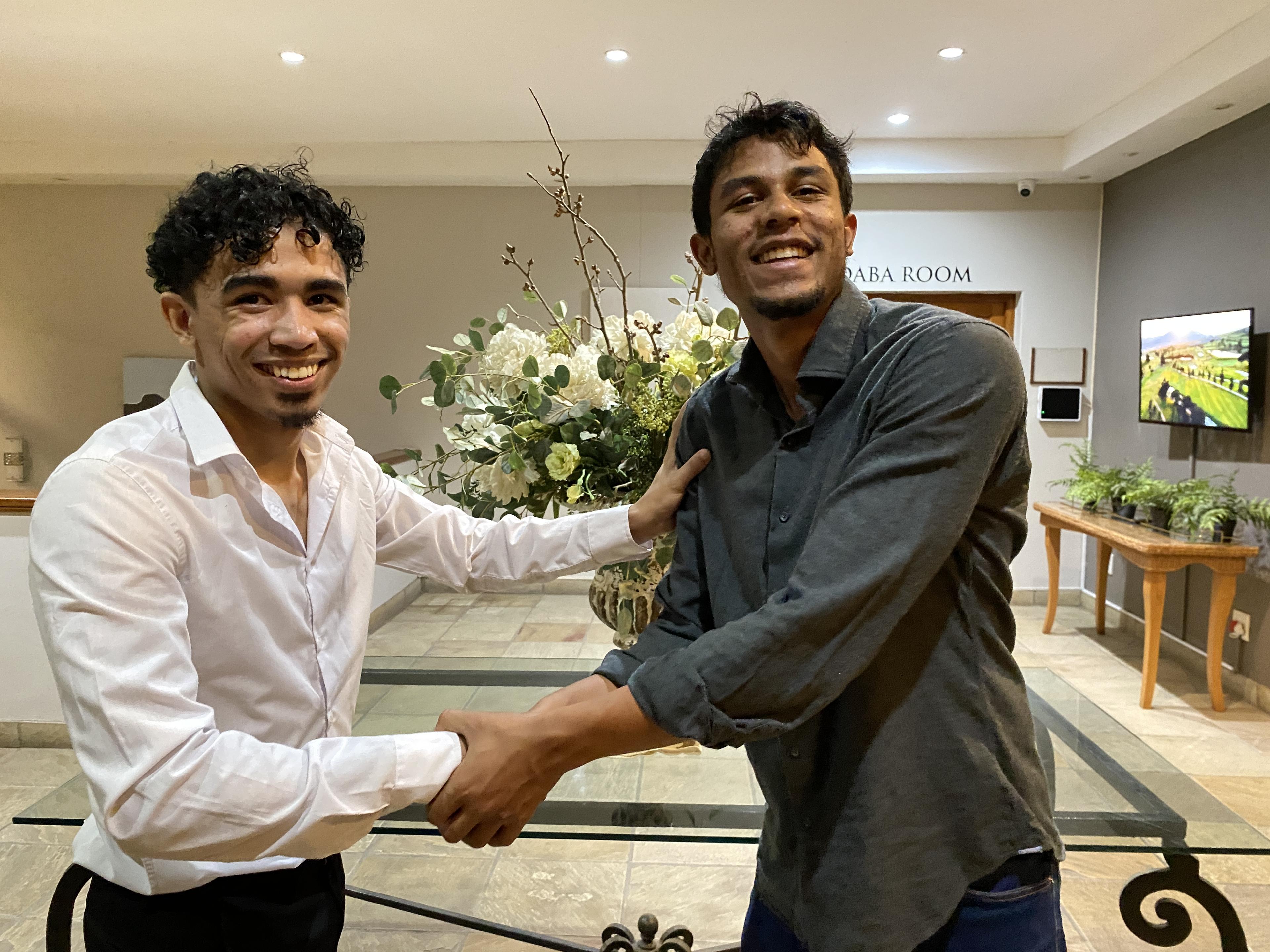 Linkage at a tech conference