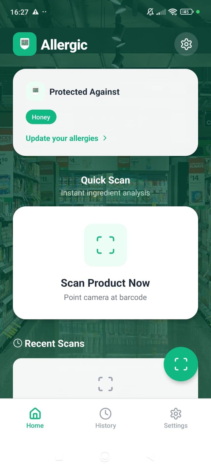 Allergic App
